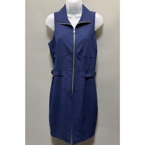 Andrew Marc New York Women's 10 Sleeveless High Neck Sheath Dress Neiman Marcus